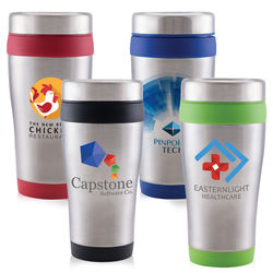 16 oz. Stainless Steel Tumbler with Full-Color Printing