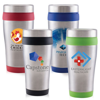 16 oz. Stainless Steel Tumbler with Full-Color Printing