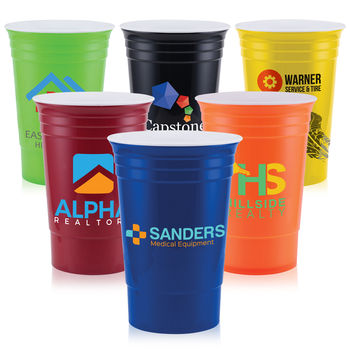 16 oz. Double Wall Cup with Full-Color Printing