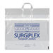 20.7.5" x 16.25" Large Plastic Bag with Tamper-Resistant Peel-And-Stick Closure, Carry Handle AND 8” Gusset