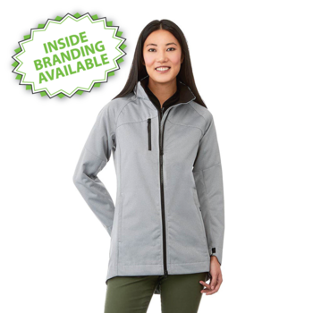 Quick Ship LADIES' Waterproof Hooded Full-Zip Rain Coat