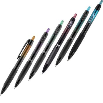 uni-ball&reg; 207 Gel Pen with Fraud Prevention Ink, Black-Infused Colors