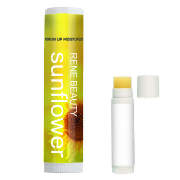 Organic Lip Balm Made from Beeswax and Sunflower Oil - No SPF