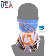 Tube Bandana/Face Covering - Cooling Fabric, Full Color Printing (Made in the USA)