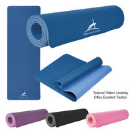 Two-Tone Double Layer High Traction Yoga Mat