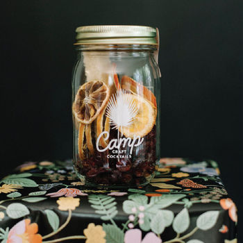 Camp&reg; Craft Just-Add-Alcohol Cocktails BRUNCH PUNCH Mason Jar Infusing Kits