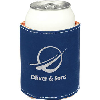 Leatherette Beverage Holder - Low Minimum Order!