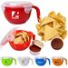 Clip-Top Soup Bowl with Handle with Tortilla Chips and Salsa
