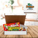 Virtual Welcome Snack Box Includes Skittles, Granola Bar and Trail Mix and your Imprint on the Box Top
