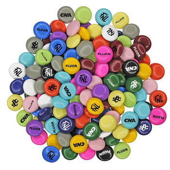 1 lb. Bulk Candy-Coated Chocolate Mints with Custom Imprint
