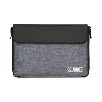 Mobile-Office Commuter Sleeve Holds 15" Laptops with an Interior Organizer Featuring Various Storage Pockets