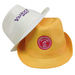 Adult Poly/Paper Blend Fashionable Fedora Hat with Soft, Comfortable Lining