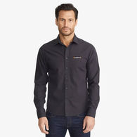 UNTUCKit® Men's Black Stone Wrinkle-Free Long Sleeve Shirt