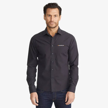 UNTUCKit&reg; Men's Black Stone Wrinkle-Free Long Sleeve Shirt