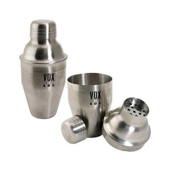 7 oz. Brushed Stainless Steel Mini Martini Shaker