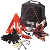 Highway Roadside Emergency Kit in Zipper Case Contains 12 Safety Essentials