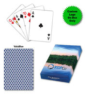 Stock Poker Size Playing Cards with Full Color Custom Box