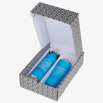 Drinkware-To-Go Gift Set with Vacuum Insulated Travel Tumbler and Bottle