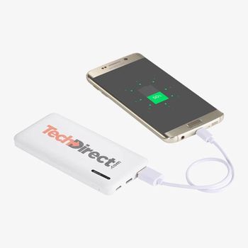 Universal Power Bank, High-Density Compact Format - 5000 mAh - Includes Micro-USB-to-USB