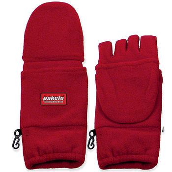 Fingerless Mitten-Gloves Feature a Silicone Palm Pad for Extra Grip 