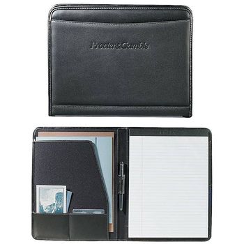 Letter-Size Top-Grain Leather Writing Pad