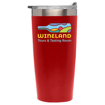 16 oz Hot/Cold Vacuum Insulated Tumbler with Wraparound Full-Color Printing