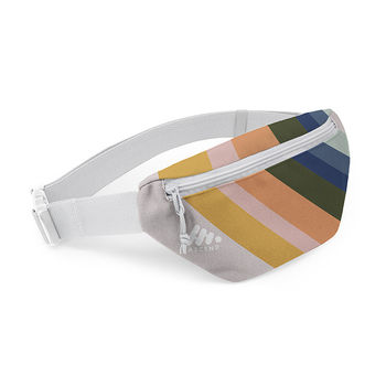 5" x 10.25" Recycled Canvas Fanny Pack with Full Color Printing