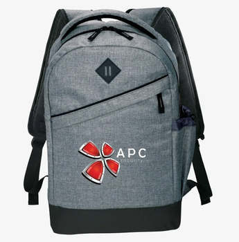 Graphite Slim Backpack Holds 15" Laptops - GOOD