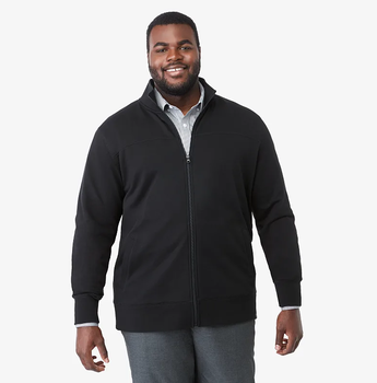 Quick Ship MEN'S Eco Fleece Full-Zip Jacket - 1% of Sales Donated to Eco Nonprofits