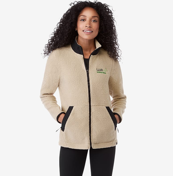 Quick Ship LADIES' Eco Sherpa Full-Zip Jacket