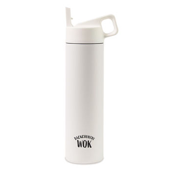 MiiR® 20 Oz. Vacuum Insulated Wide Mouth Leakproof Straw Lid Bottle - 1% of Sales Donated to Eco Nonprofits