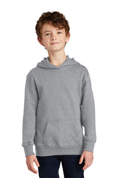 Youth Cotton/Poly Blend Pullover Hooded Sweatshirt - BUDGET