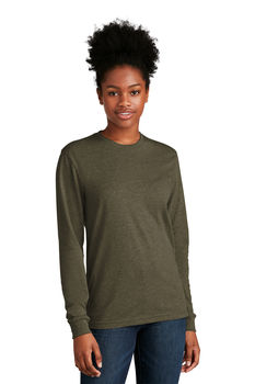 Next Level® Adult CVC Cotton/Poly Blend Long Sleeve Tee