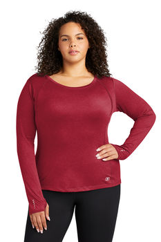 Ogio&reg; Ladies' Endurance Long Sleeve Pulse Crew Tee