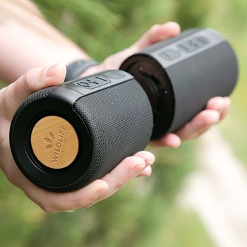 5W Breakaway 2-Piece Bluetooth Speaker with Silicone Travel Sleeve (in retail packaging)