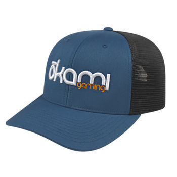 Trucker Hat: Mid Profile, Poly/Spandex Blend with Wicking & UV Protection,  Performance Mesh, Plastic Snap Tab - BETTER