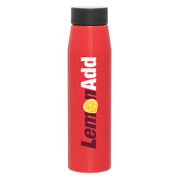 24 oz Aluminum Single-Wall Bottle with Threaded Lid
