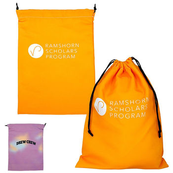 8" x 9.65" Drawstring Ditty Bag with All-Over Full-Color Printing