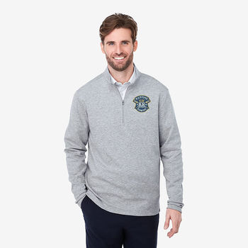 Quick Ship MEN'S Eco Knit Quarter Zip - 1% of Sales Donated to Eco Nonprofits