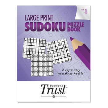 Sudoku Puzzle Book - Large Print Edition