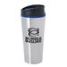 15 Oz. Double-Wall Stainless Steel Diamond Tumbler with Plastic Liner