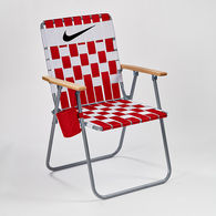 Retro Webbing Lawn Chair