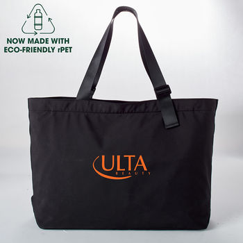 21" x 13" Chic Minimalist Tote Bag is Made from Recycled Bottles