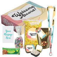 Welcome Aboard Snack Mailer with Custom Card