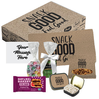 Snack Good Feel Good Mailer with Custom Card