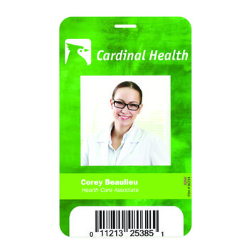 3" X 5" Plastic ID Badge – a Larger Event/Corporate Badge