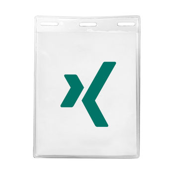 3.3" x 4.25" Medium Vertical ID Badge Pouch