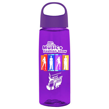 26 oz. Dishwasher-Safe Bottle with Crest Lid (BPA-Free) with Full-Color Digital Imprint