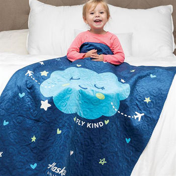 Quilted Baby Blanket withg Full-Color Printing