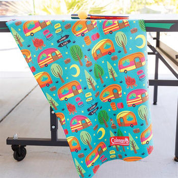 20" x 30"  Oversized Waffle Fitness Towel with Full-Color Printing